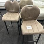 3x Barstoel Gera Taupe